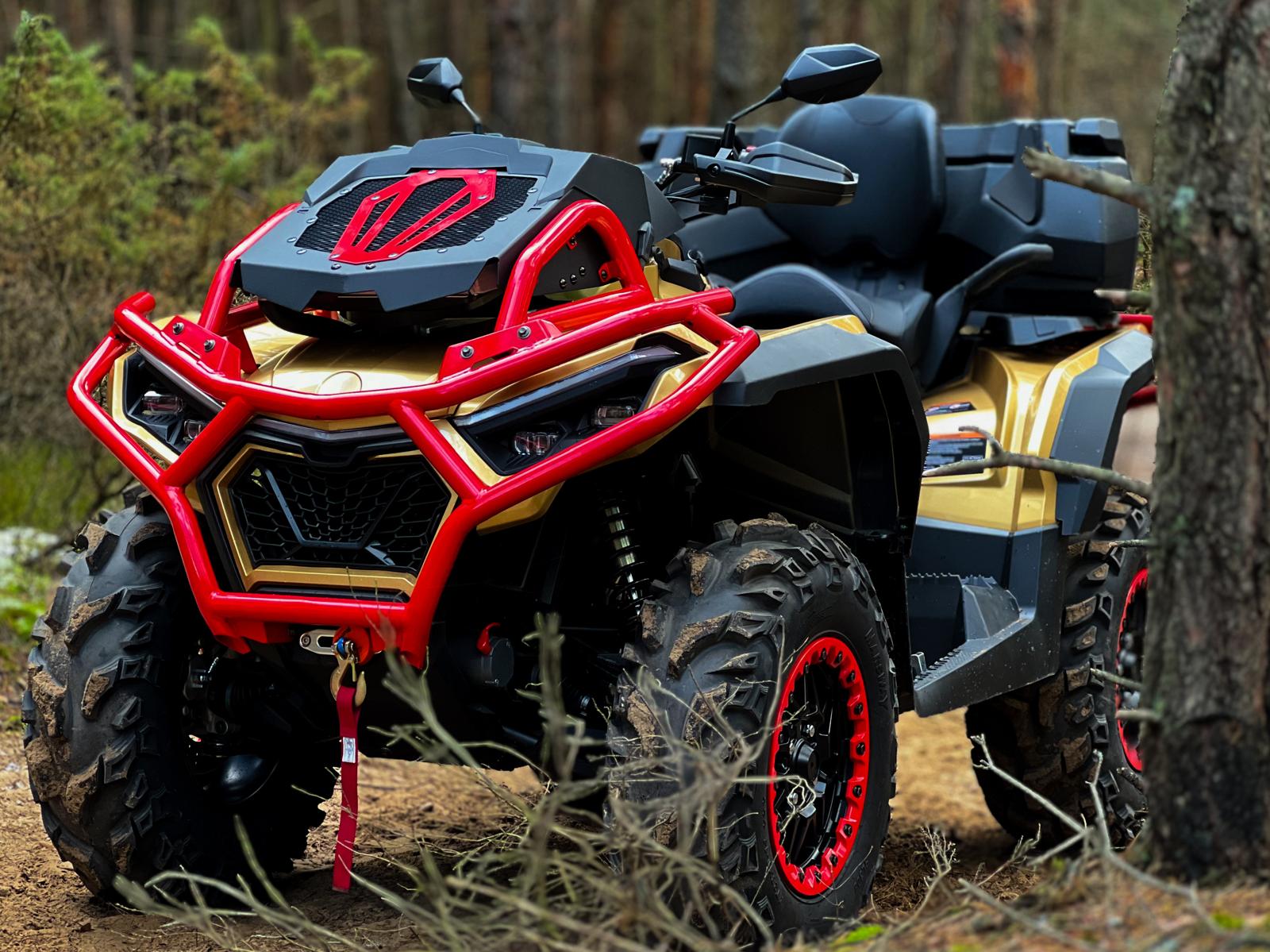 BRCP Fury MUD 1000R ATV Front View in Forest