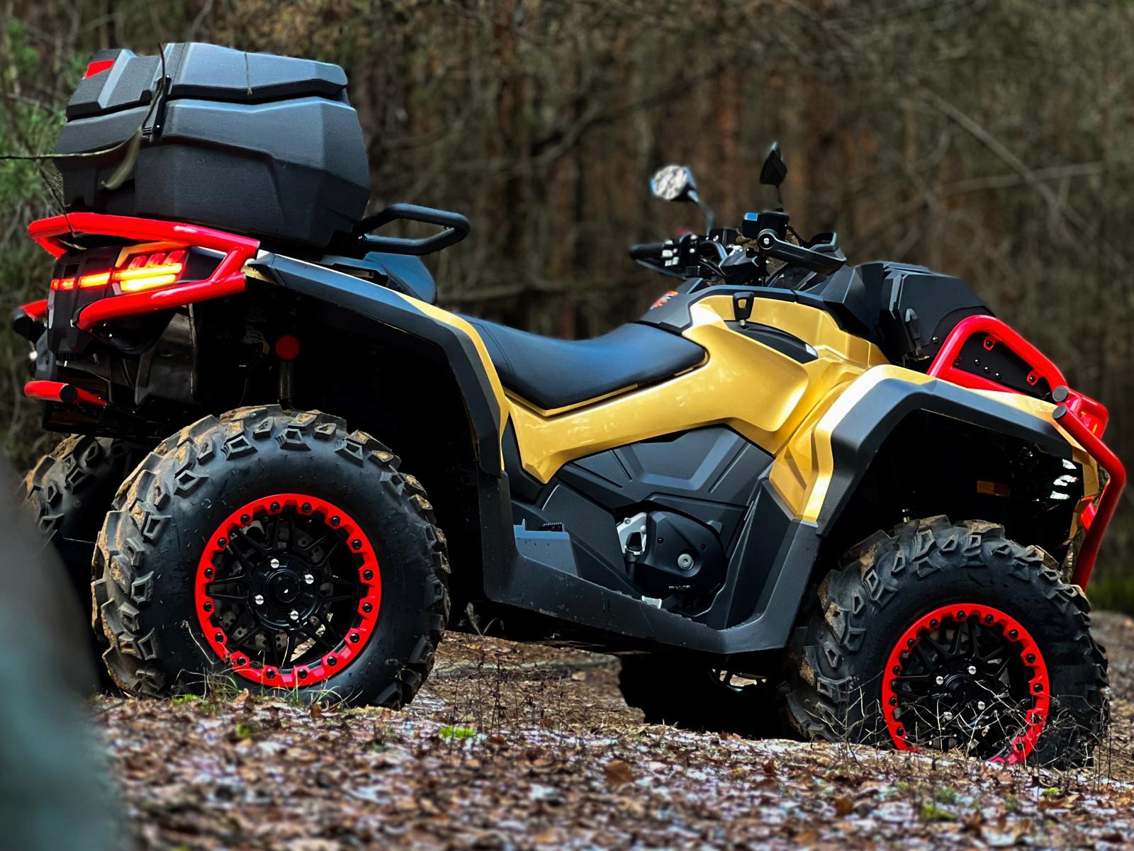 BRCP Fury MUD 1000R ATV Side Profile with Storage